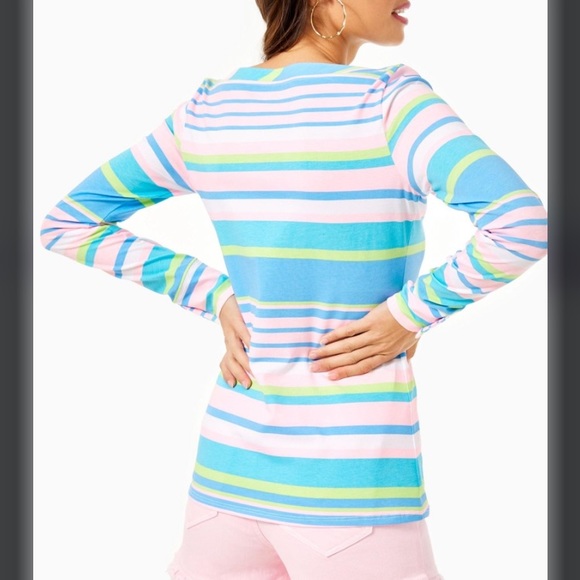 Lilly Pulitzer Aleah Top - Picture 2 of 8